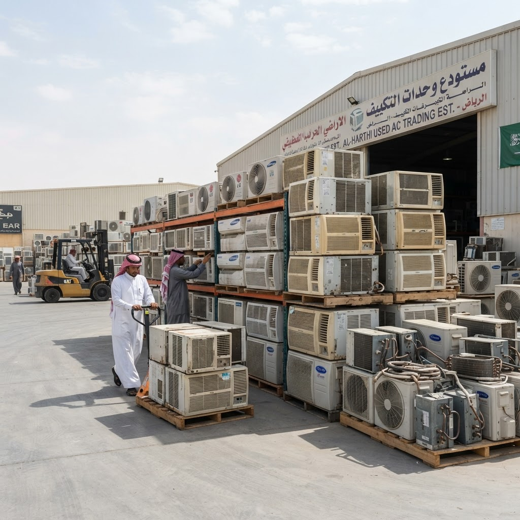 شراء مكيفات مستعملة — شباك وسبليت ومركزية